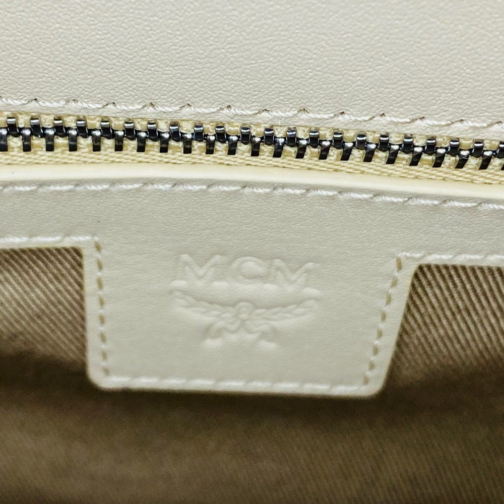 NEW! MCM Millie Yellow Small Color Splash Logo Leather Crossbody Bag - Picture 14 of 17